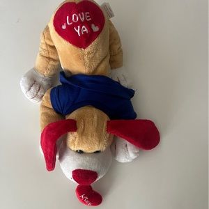 LOVE YA STUFFED ANIMAL PLUSHED TOY WITH SHIRT